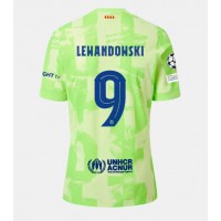 Pánský Fotbalový dres Barcelona Robert Lewandowski #9 2024-25 Třetí Krátký Rukáv